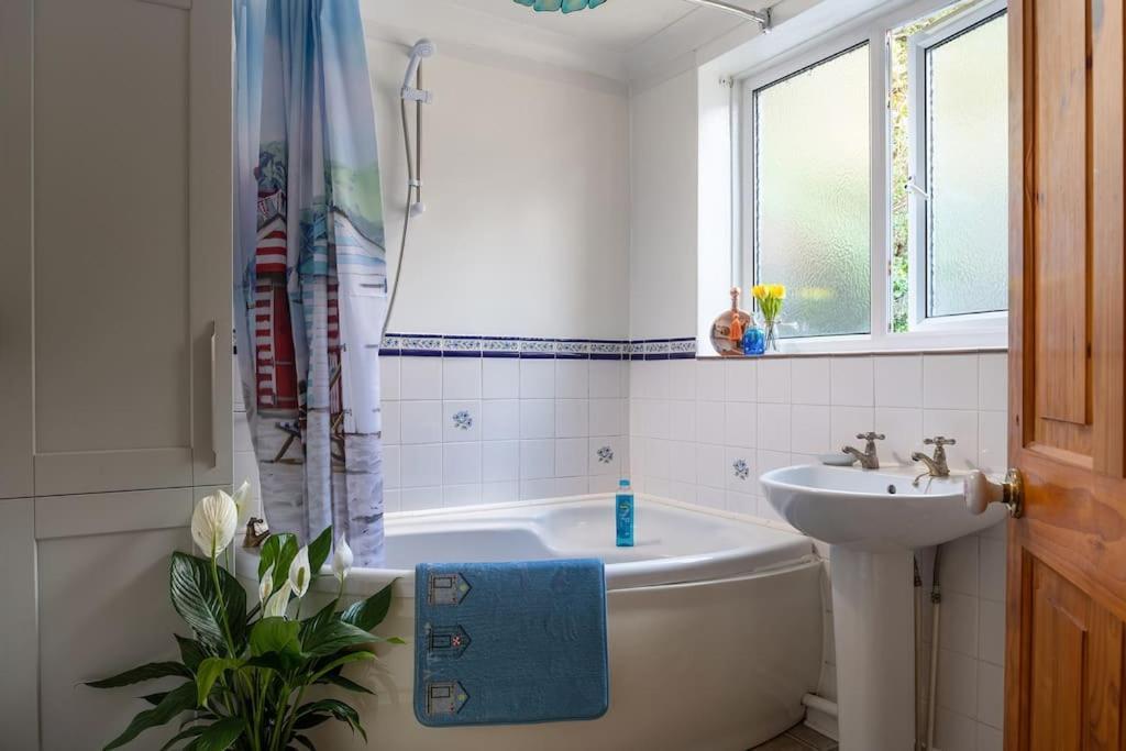 Fantastic Sea Views At Century'S Old Alma'S Cottage - Sleeps Up To 8 Guests Penmaen-mawr Eksteriør bilde
